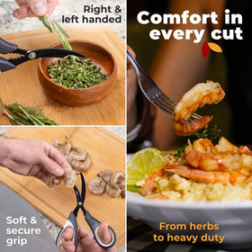 Gidli soft-touch ergonomic grip reduces fatigue during long prep