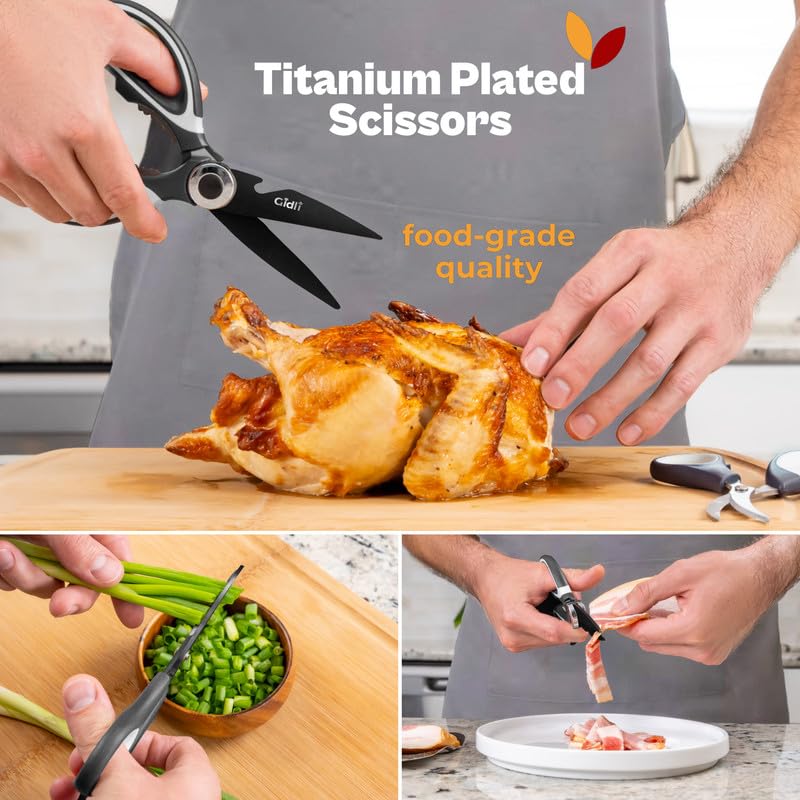 Gidli versatile set for meal prep, BBQ, camping and more