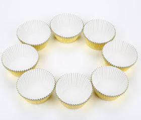 Gifbera bright gold liners ideal for parties and gifts