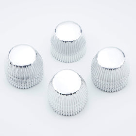 Gifbera mini silver foil cups shine for festive dessert presentation.