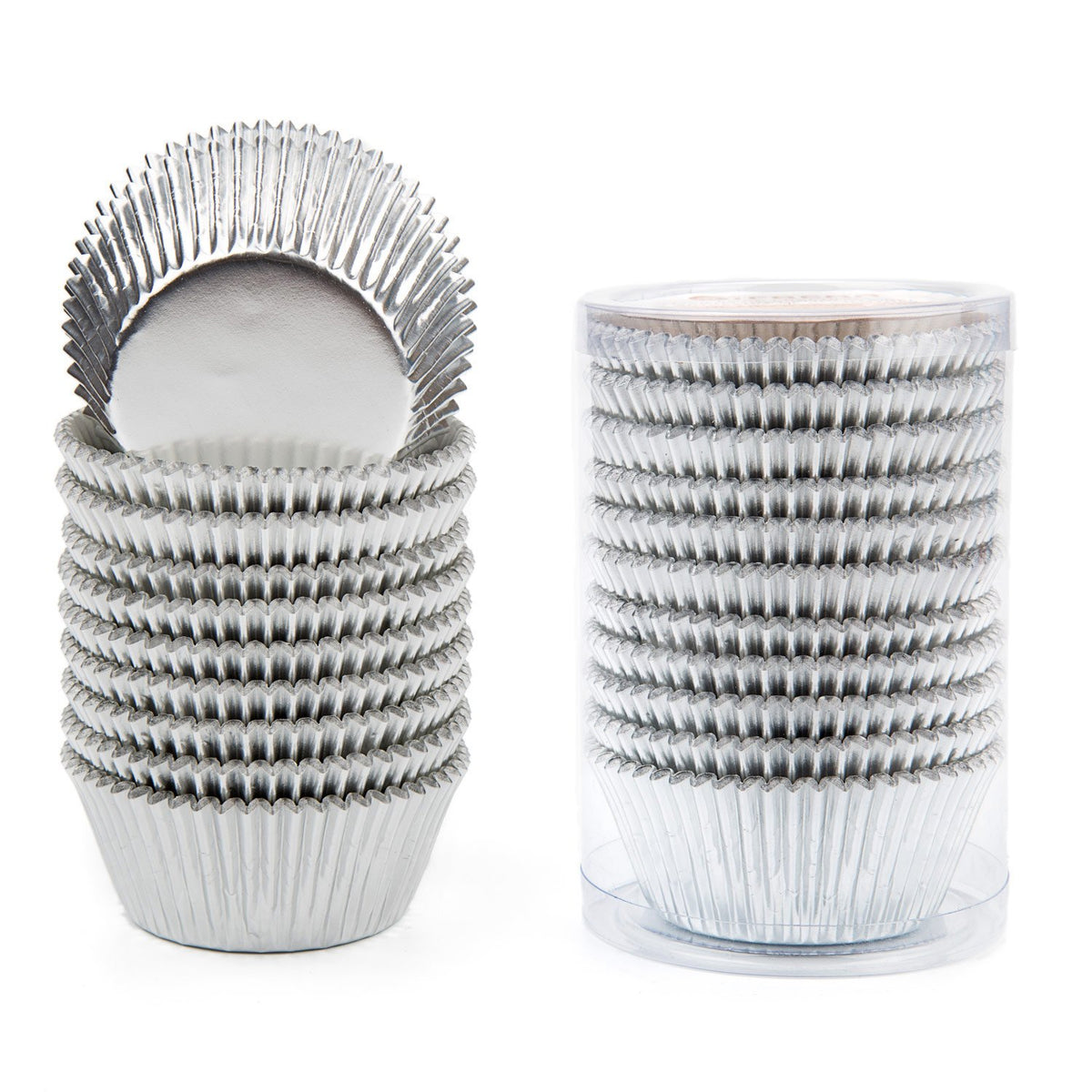 Gifbera silver metallic liners maintain color during baking
