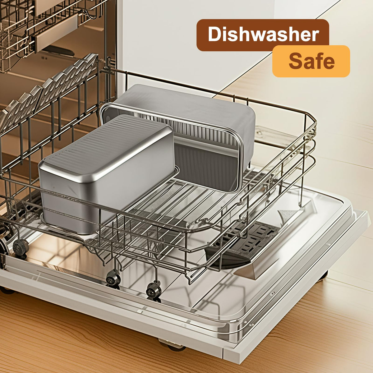 Gifhomfix bread box airtight seal keeps bread fresher longer.