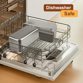 Gifhomfix bread box airtight seal keeps bread fresher longer.