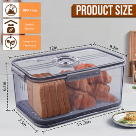 Gifhomfix airtight sealing strip creates a secure seal for bread.