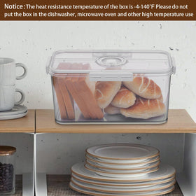 Gifhomfix bread box multi-use storage for fruits and vegetables.