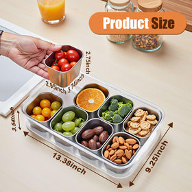 Gifhomfix Snackle Box stainless steel body built for durability and daily use.