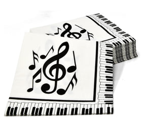 Gift Boutique 3-ply napkins feel thick and absorbent for quick hand drying.