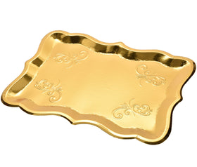 Gift Boutique trays with designer edges adding glamour to a party setup