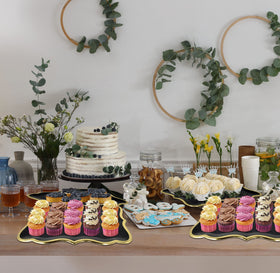 Gift Boutique dessert display tray cake platter for cupcakes and pastries