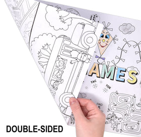Gift Boutique disposable placemats for easy cleanup after meals.