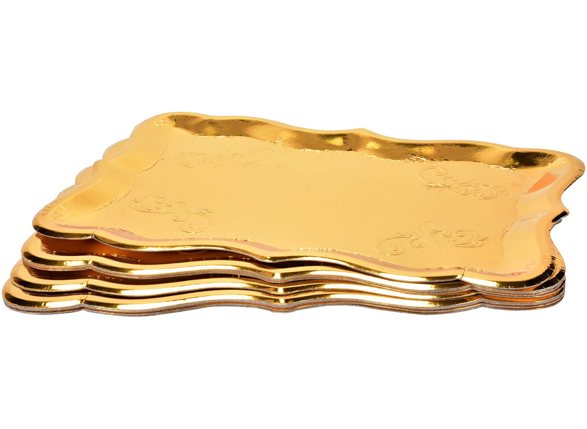Gift Boutique food-safe paper trays organized for a dessert table collection