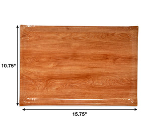 Gift Boutique wooden-look serving platters ideal for desserts and party displays