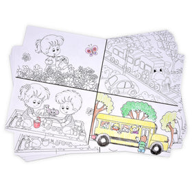 Gift Boutique travel placemats simplify kid-friendly activities on trips.
