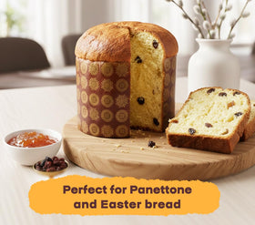Giftellino colomba mold 15 oz supports airy batter for celebration