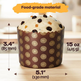 Giftellino Easter bread mold 15 oz shapes tall loaves perfectly