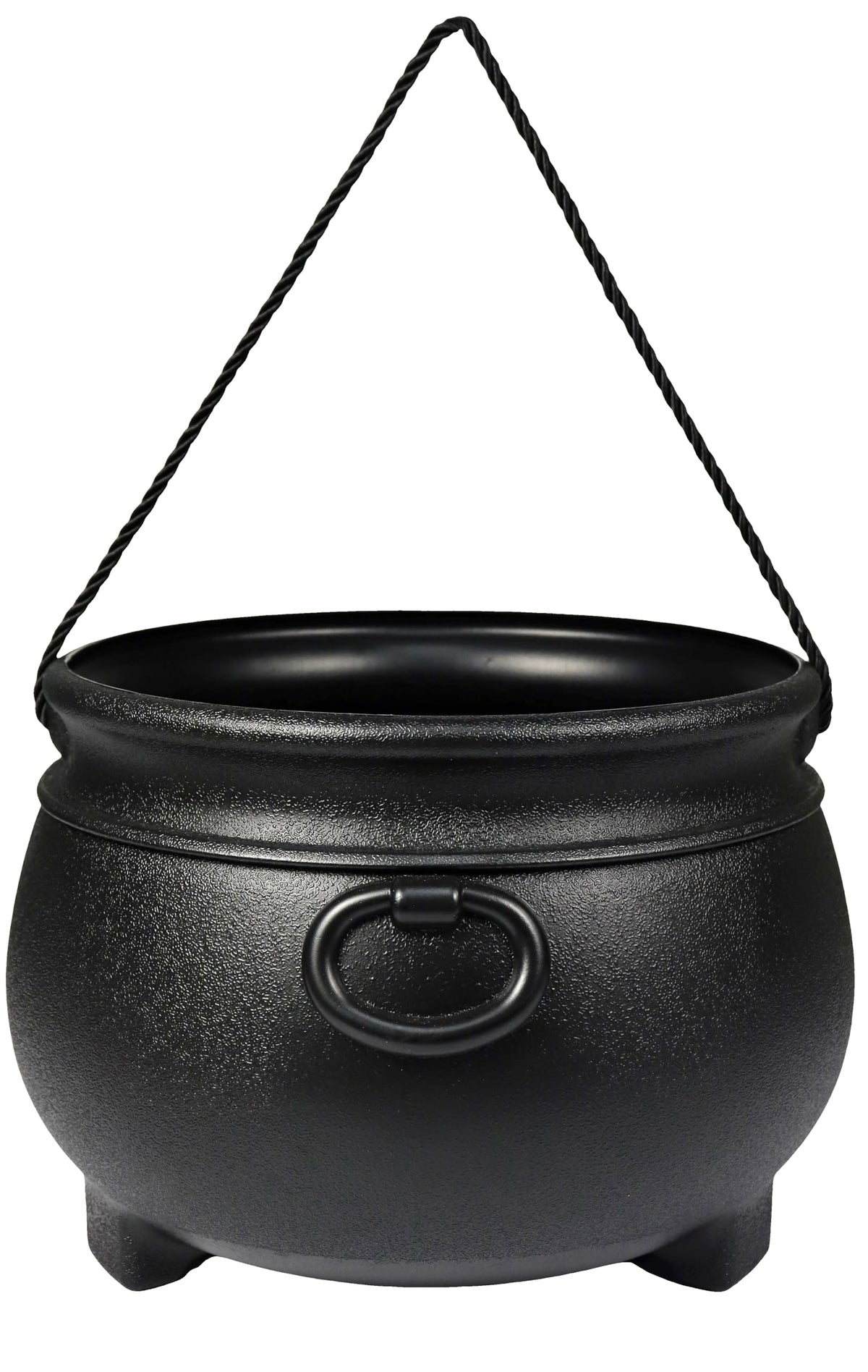 GiftExpress 12-inch black cauldron for Halloween candy and treats