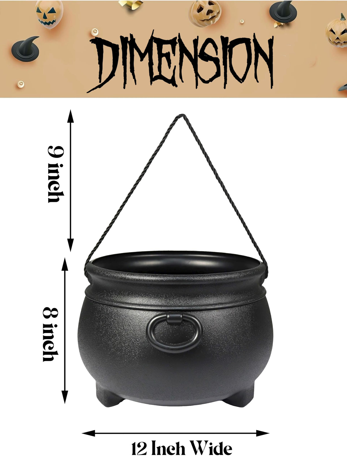 GiftExpress cauldron used as punch bowl with spooky flair