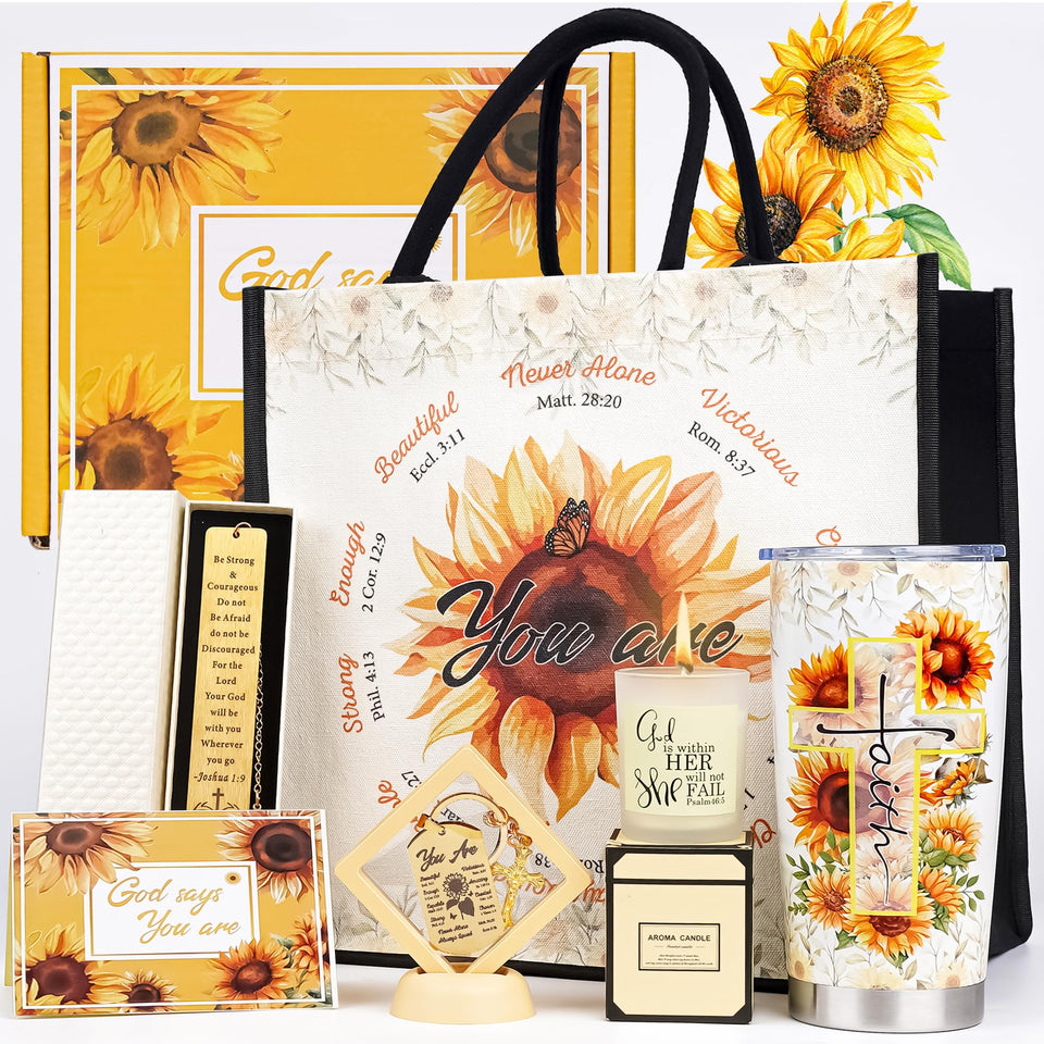 GiftoBi sunflower keychain adds a sunny faith reminder to daily keys