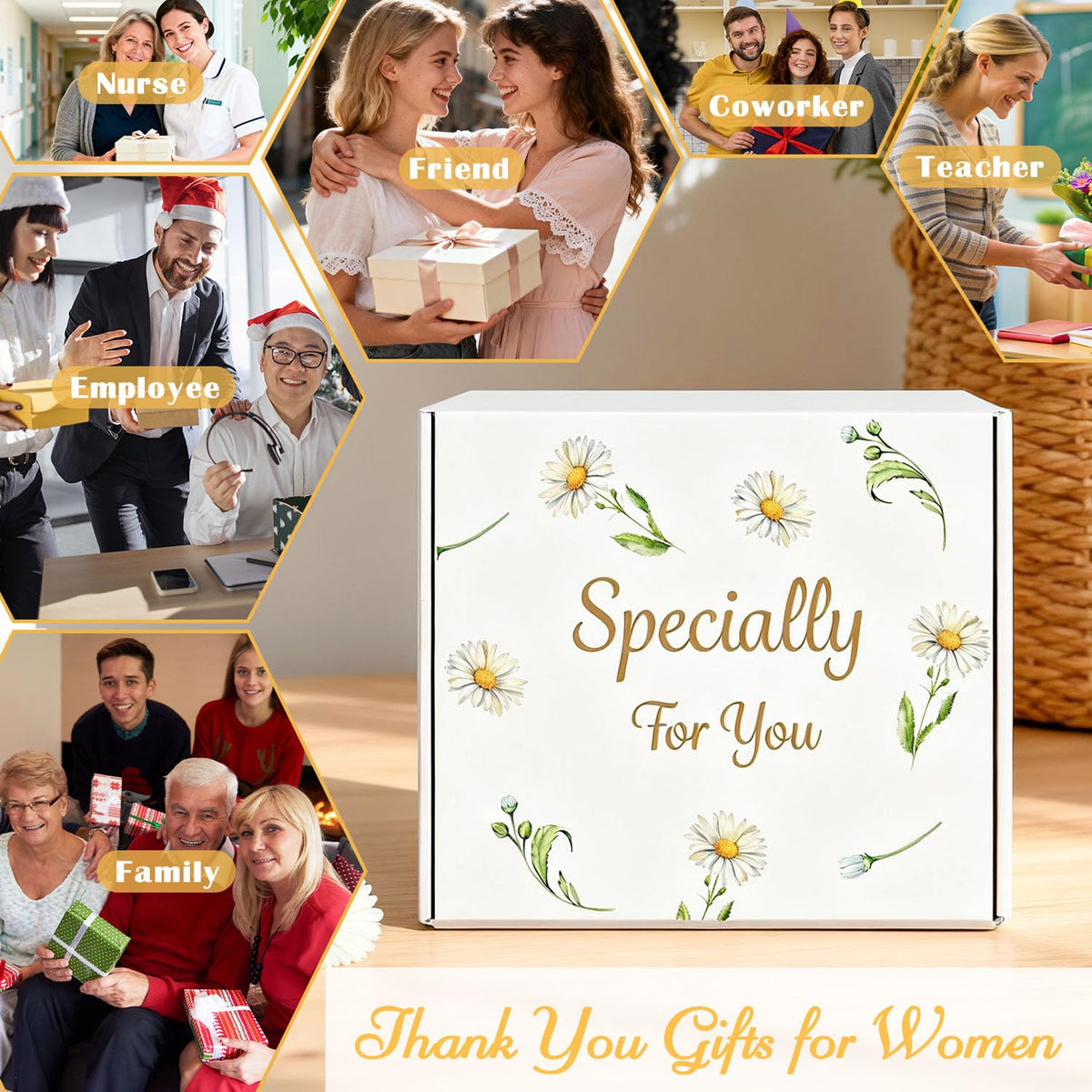 Giftota gift box packaging image shows ready to give presentation