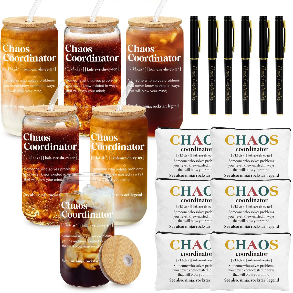 GiftPioneer glass cups 16oz, ideal for drinks and celebrations