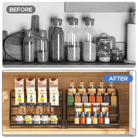 GIGIFTREE sturdy construction ensures long-lasting kitchen organization.