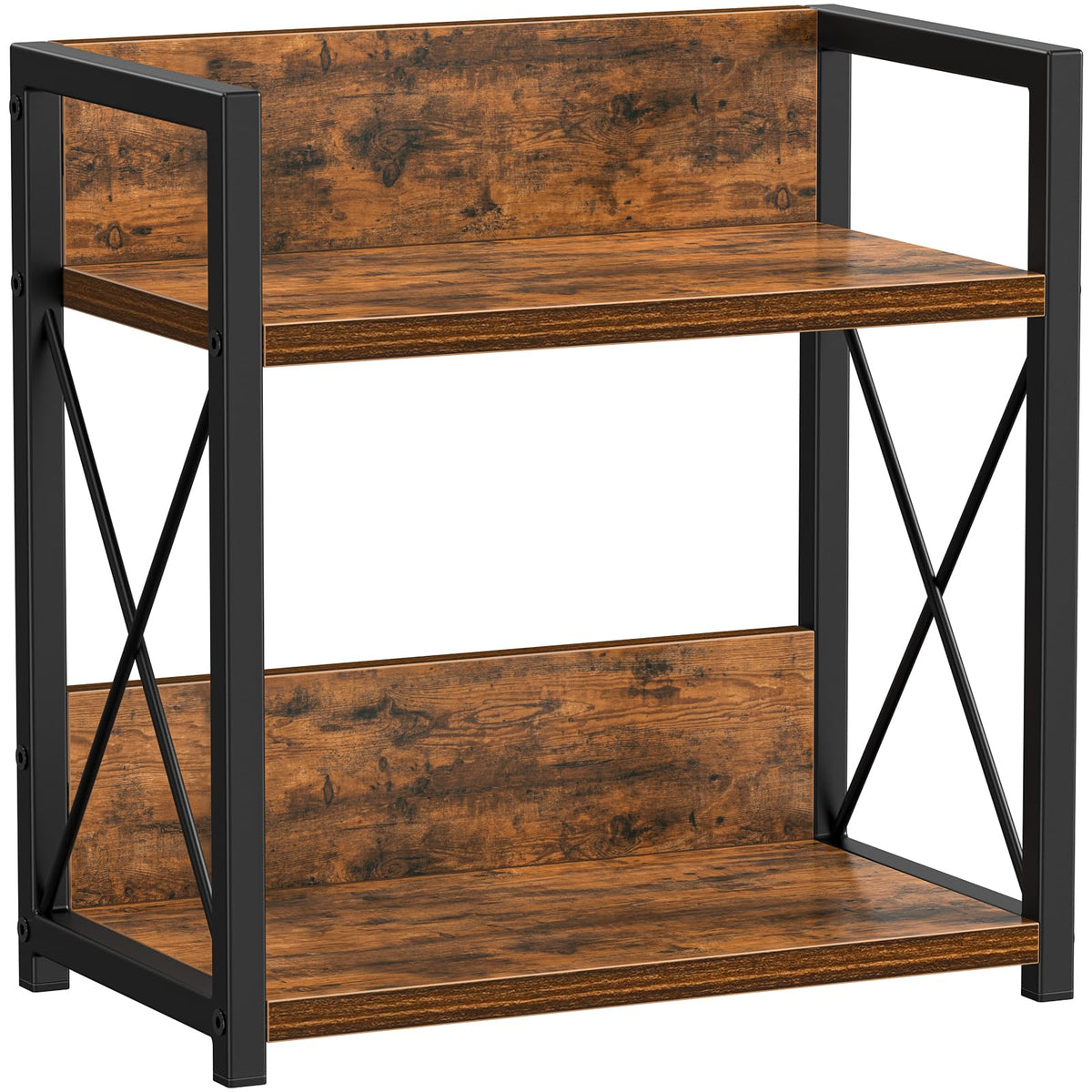 Giikin 2-tier spice rack on kitchen countertop for organized pantry storage.