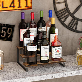 Giikin 3-tier spice rack close-up of sturdy iron frame design