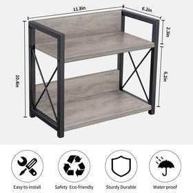 Giikin spice rack with rust-resistant frame withstands daily kitchen use.