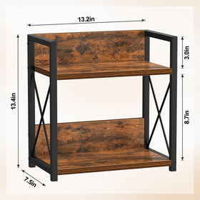 Giikin shelf with non-slip feet protects countertops during setup.