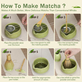 Giiouni stainless steel sifter delivers smooth matcha texture