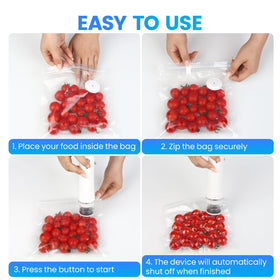 Gikxki freshness technology seals in flavor for longer storage.