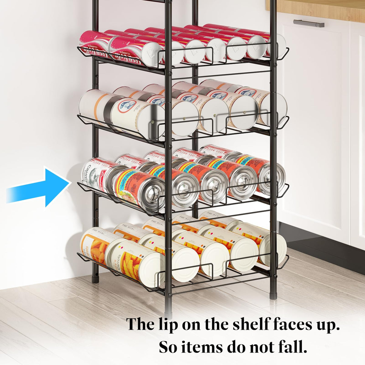 GILLAS vertical metal water holder stand organized for daily use.