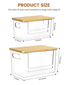 Built-in side handles enable easy sliding and handling.