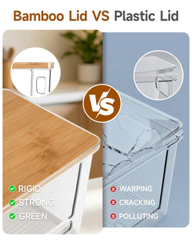 Under-sink setup of Ginnerella dispenser with built-in handles for grip.