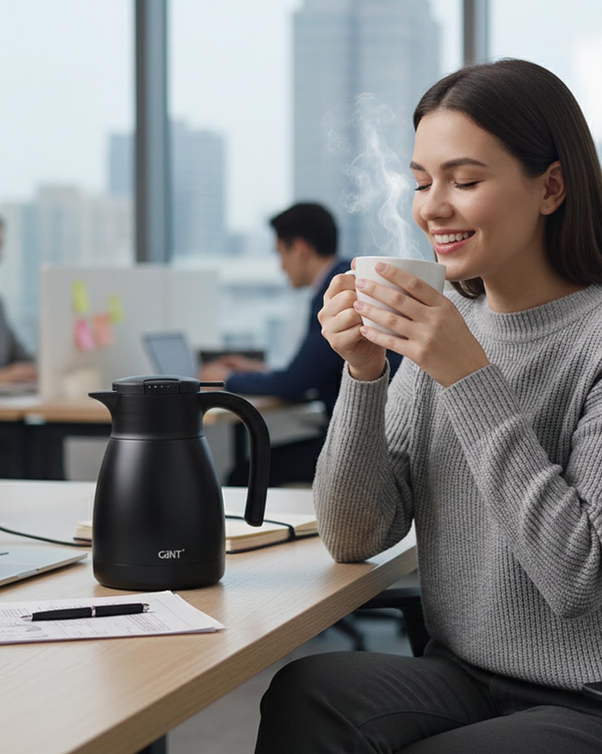GINT 1L carafe ideal for bedside or office use
