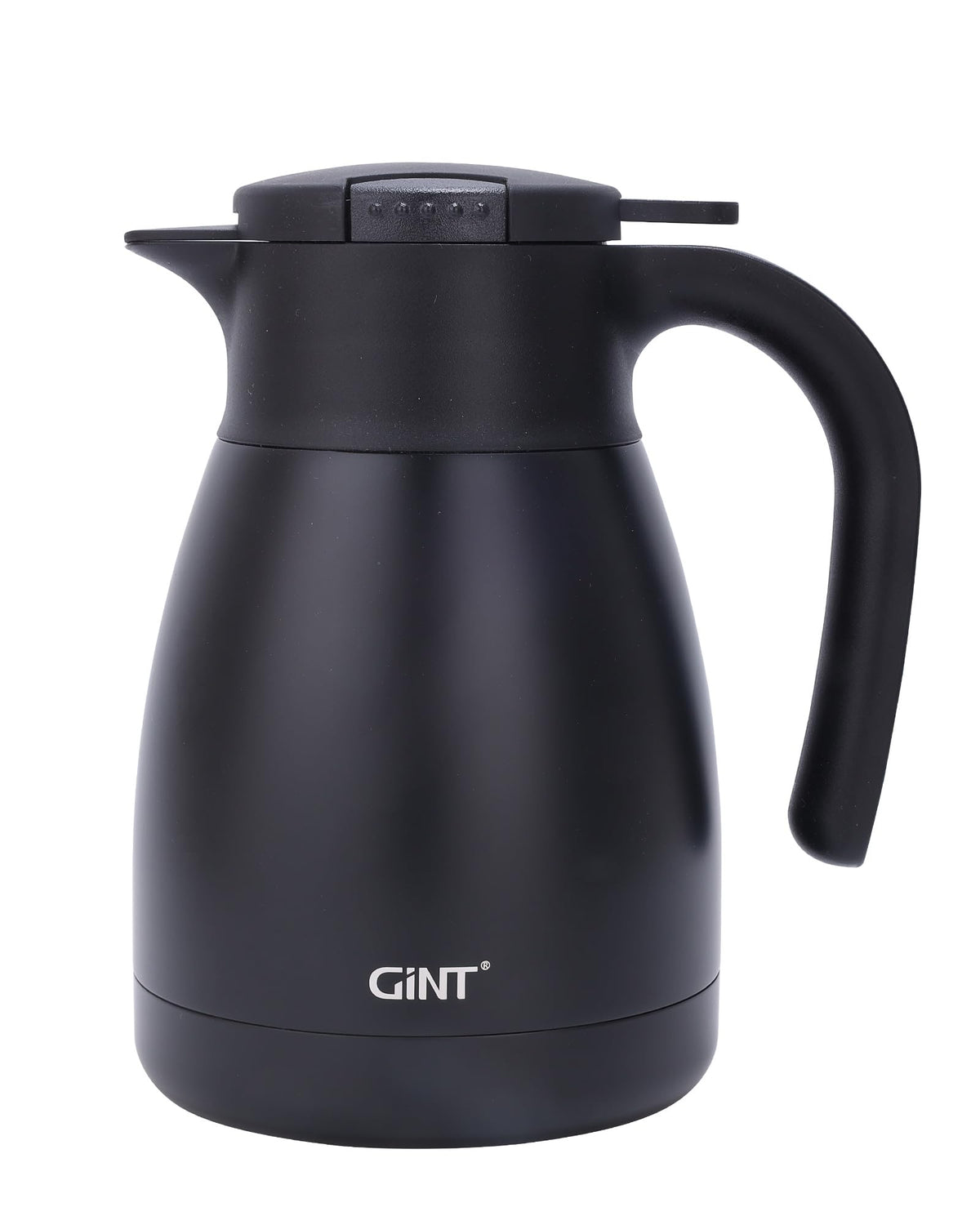 GINT 1L thermal carafe with insulated lid preserves heat for hours