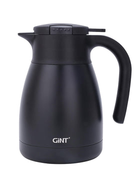 GINT 1L thermal carafe with insulated lid preserves heat for hours