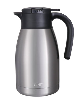 GiNT 51Oz carafe lid close-up showing an airtight seal for spill-free serving.