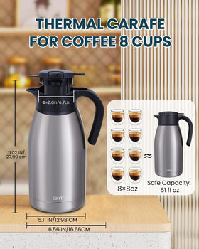 GiNT wide-mouth opening ideal for ice cubes and quick cleaning.