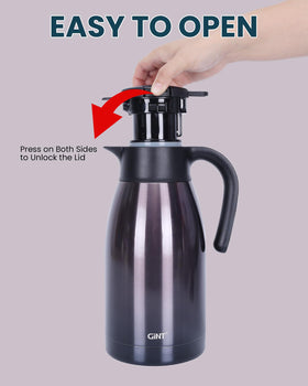 GiNT wide top opening is easy to clean and add ice cubes