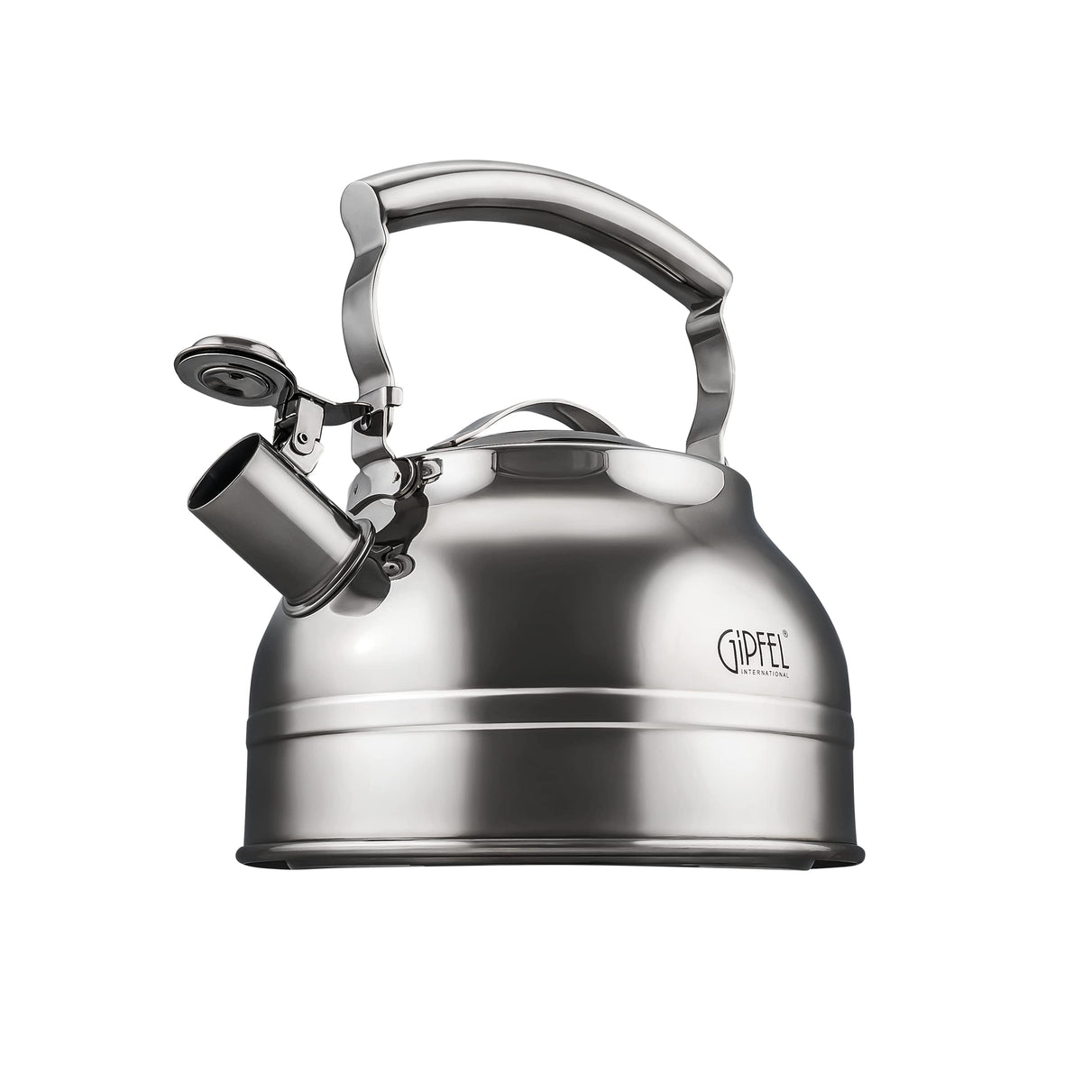 GIPFEL International 2.3-quart kettle ideal for family tea times on the stove.