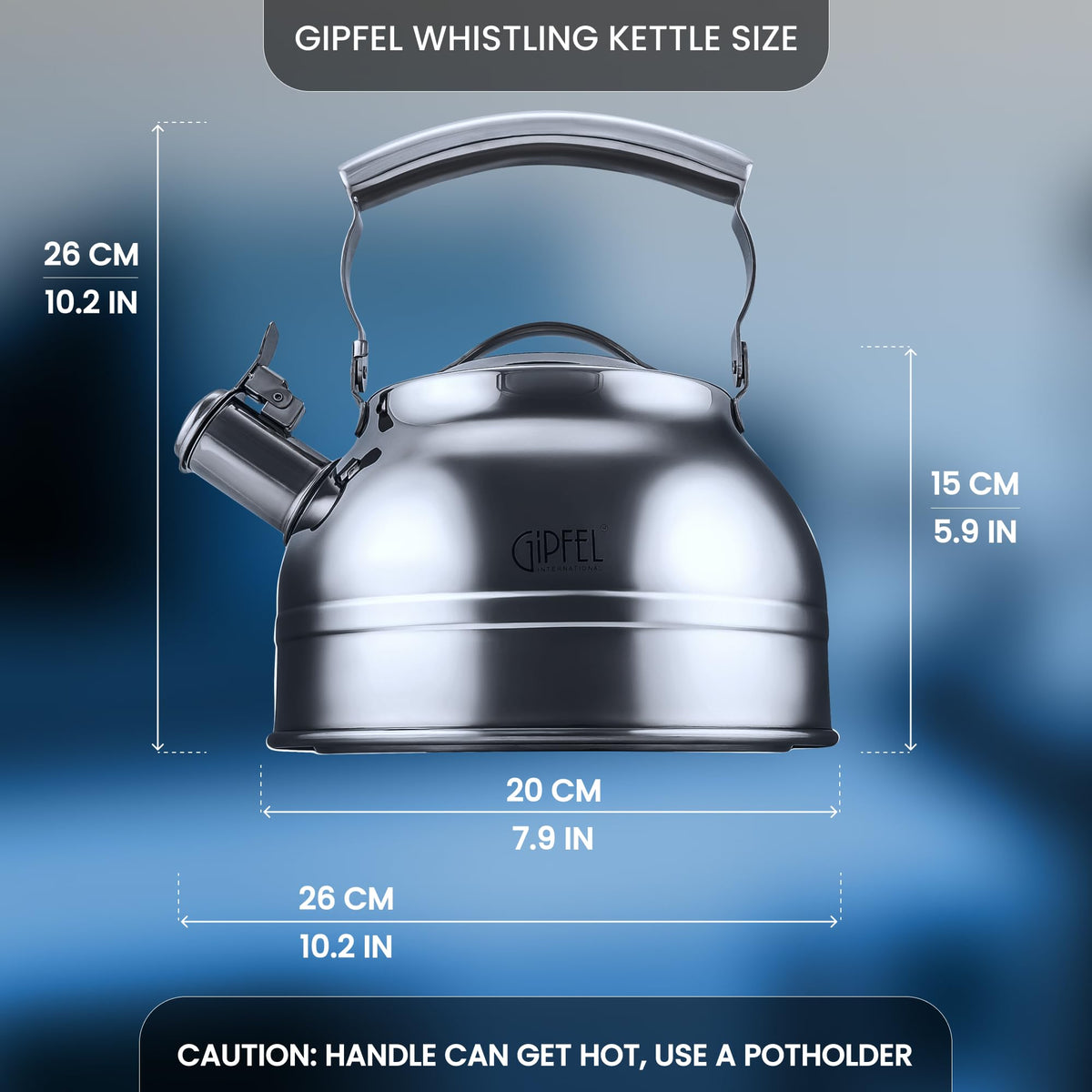 GIPFEL International German-engineered design adds timeless kitchen charm.