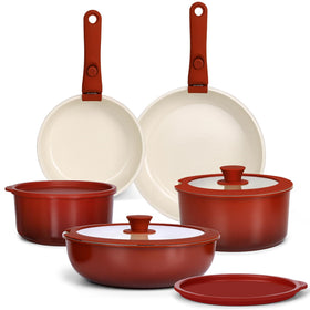 GiPP 11-piece ceramic cookware set for versatile everyday cooking.