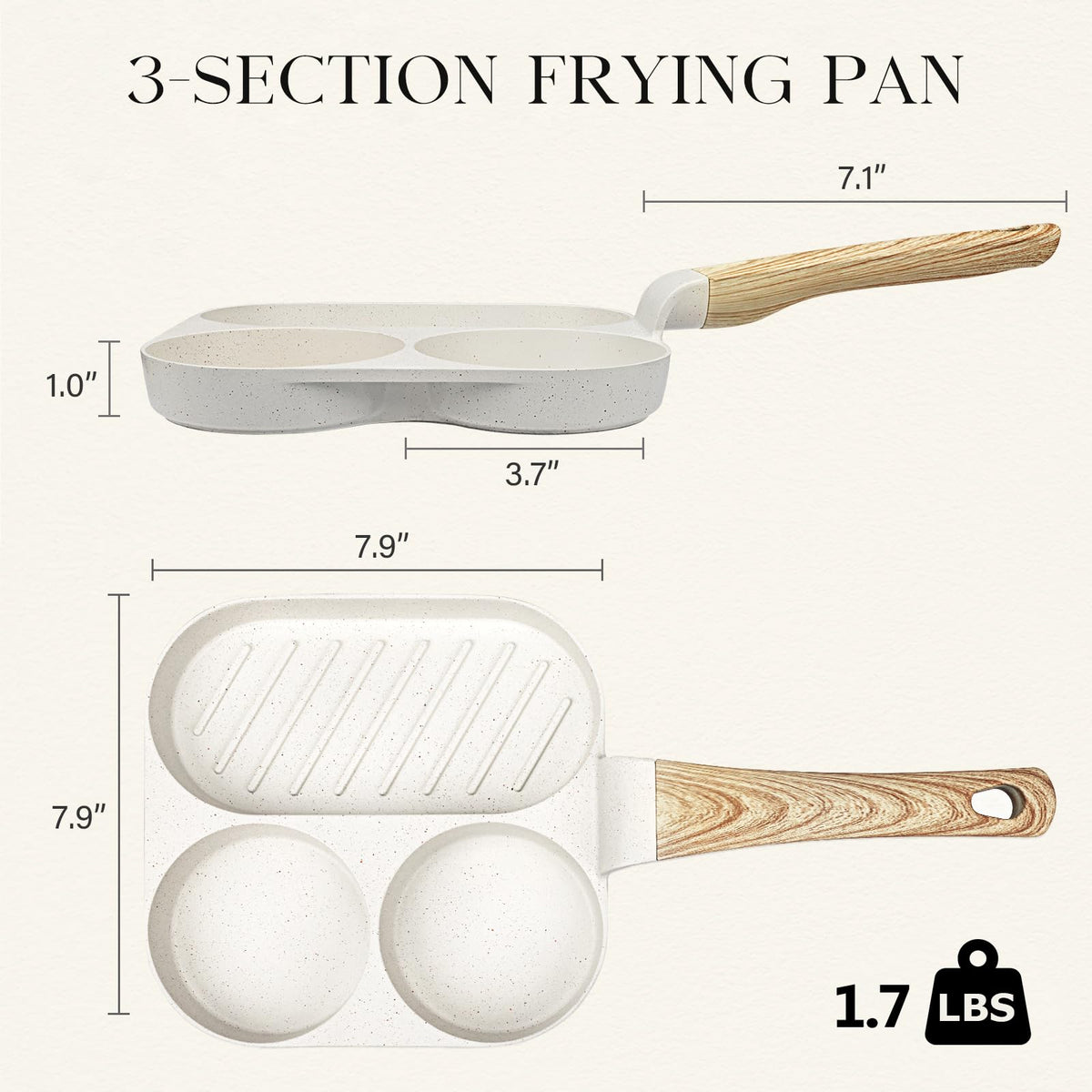 GiPP easy-clean interior promotes quick post-meal cleanup