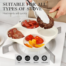 GiPP granite nonstick coating reduces oil while delivering even heat