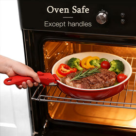 GiPP induction-compatible cookware heats evenly on all stoves.