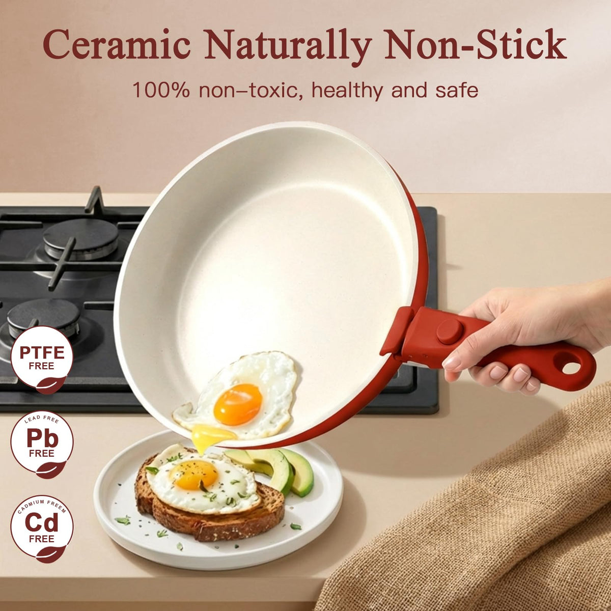 GiPP oven-safe up to 500°F for finishing dishes.