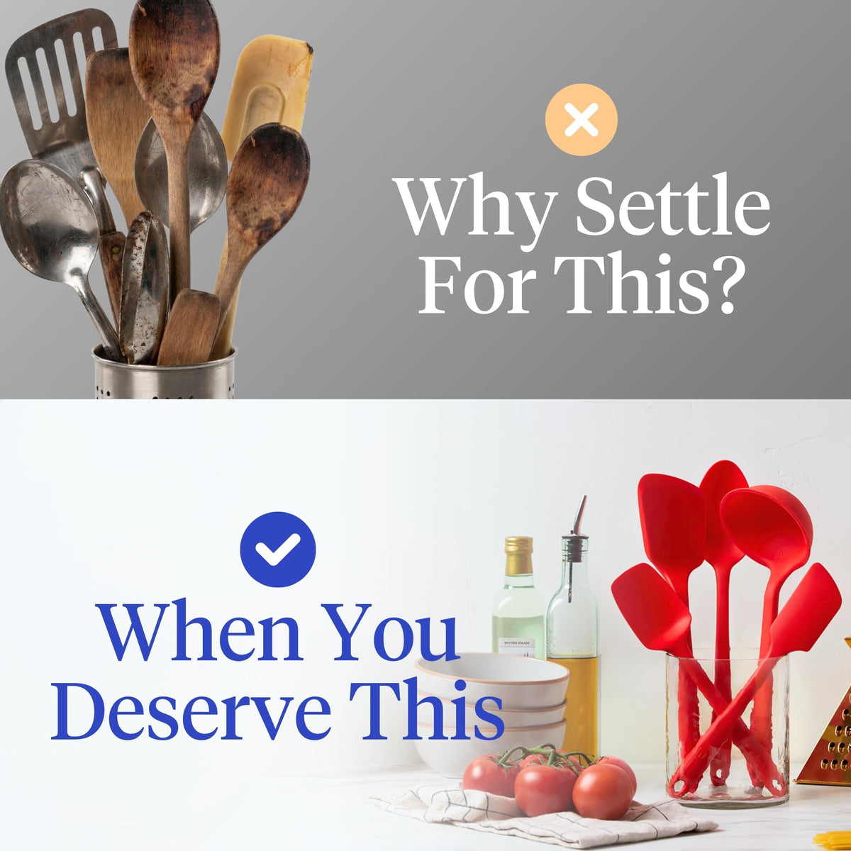 GIR dishwasher-safe utensils simplify post-cook cleanup.