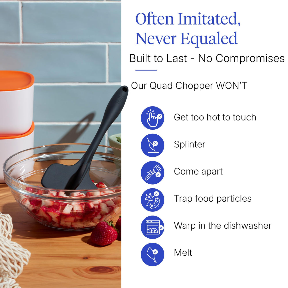 GIR ground beef chopping with meat chopper for efficient meal prep.