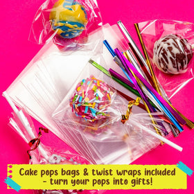 GirlZone decorating nozzles let kids craft professional-looking cake pops at home.